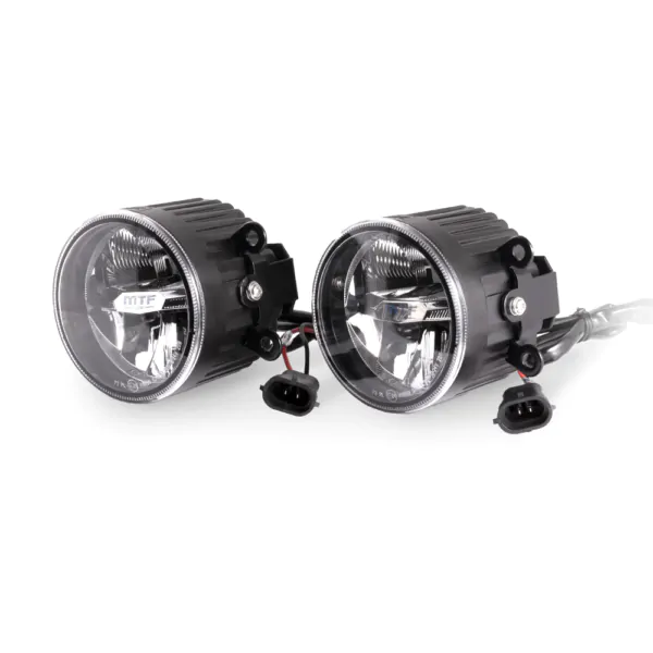 Фары светодиодные MTF Light серия CRYSTALED в ПТФ FL28W — фото 2
