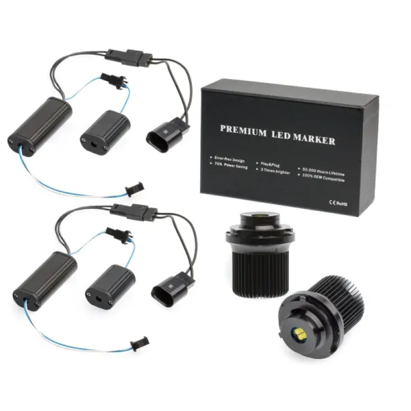 Подсветка колец BMW E60 Optima Premium CREE 24W
