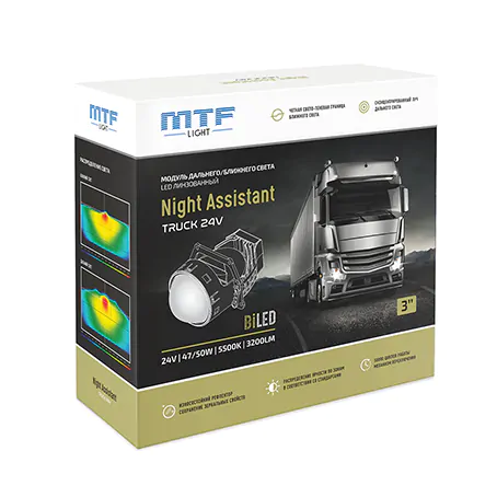 Светодиодные модули MTF Light Night Assistant LED 3″ Truck — фото 3