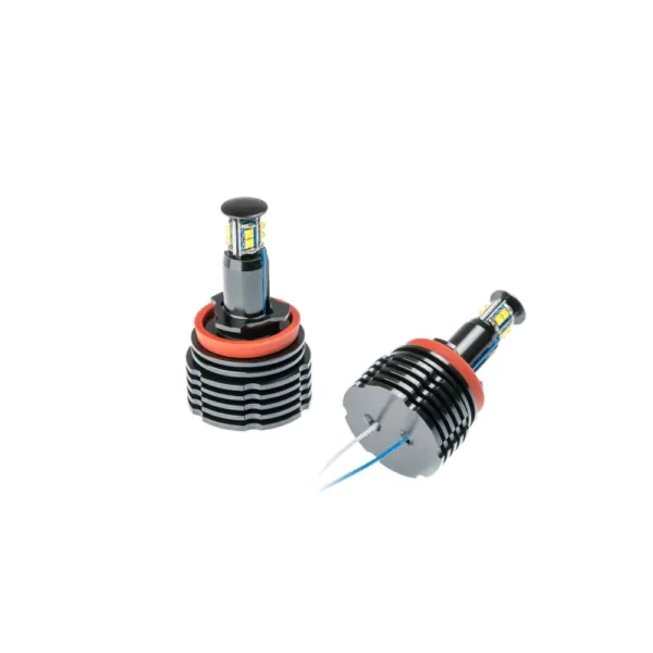 Подсветка колец Optima Premium H8 BMW CREE XT-E 6 чипов на лампу — фото 1
