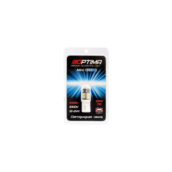 Optima Premium W5W CREE-XBD CAN 50W 12V 5500К