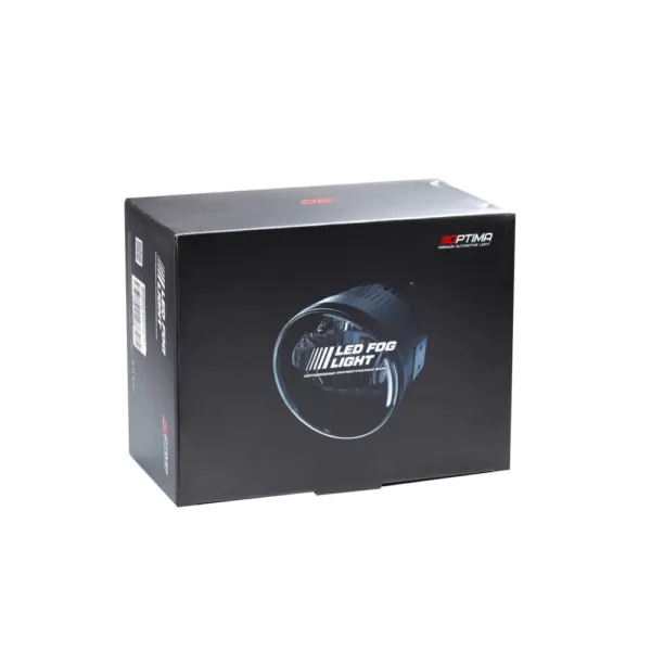 Светодиодная противотуманная фара OPTIMA LED FOG LIGHT 1066 Chevrolet, GM 100мм комплект 2шт — фото 3