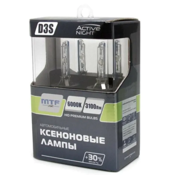Ксеноновые лампы MTF Light D3S ACTIVE NIGHT S6000K