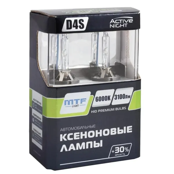 Ксеноновые лампы MTF Light D4S ACTIVE NIGHT S6000K