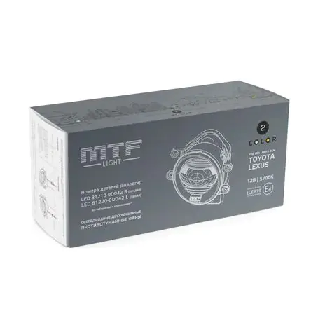 Двухрежимные светодиодные ПТФ MTF Light Тойота/Лексус FL10TD — фото 1