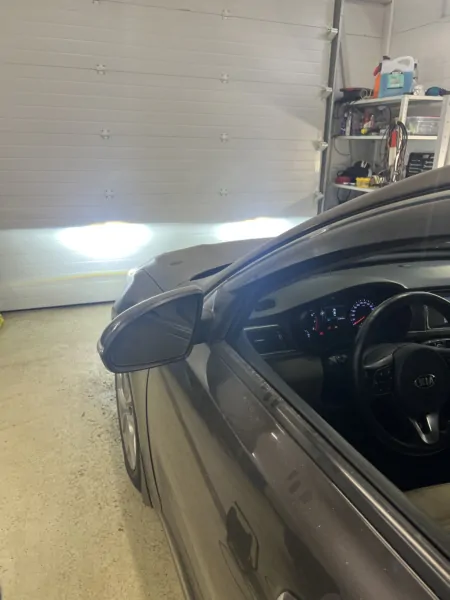 Установка Bi Led линз в фары на Kia Optima — фото 19