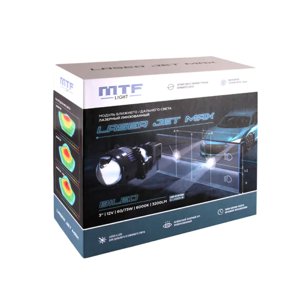 Модули лазерные линзованные MTF Light  BiLED серия LASER JET MAX LS73K60 — фото 2